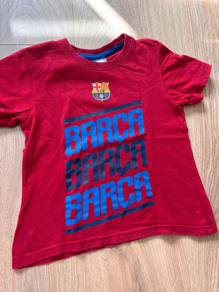T-shirt foot Barca 4 ans