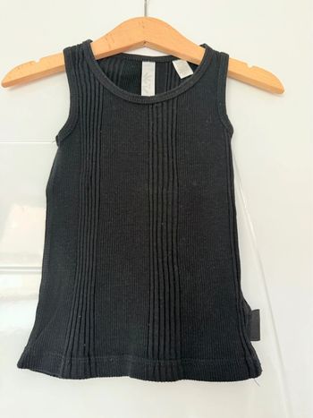 Débardeur Okaidi noir en 4ans