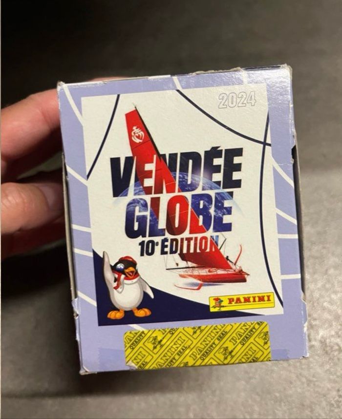 Boîte 36 sachets panini stickers VENDÉE GLOBE 2024 - photo numéro 4