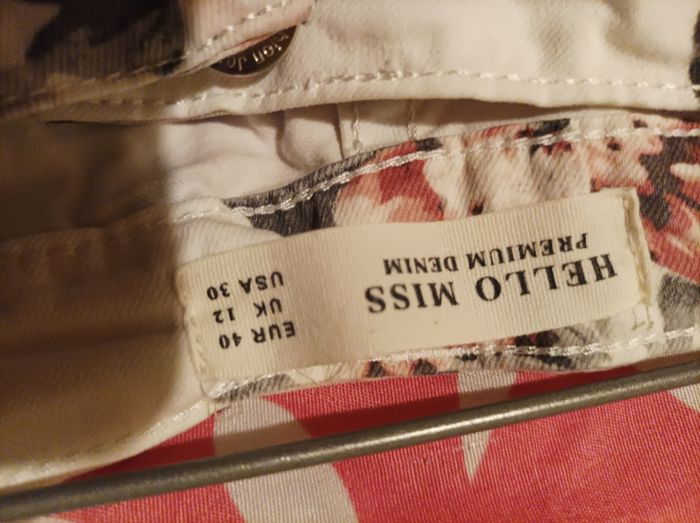 Pantalon femme a fleur - photo numéro 5