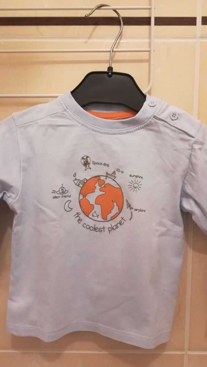 Tee-shirt T18 mois - V92B - photo numéro 2