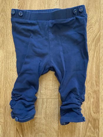 Legging bleu bébé fille 3M