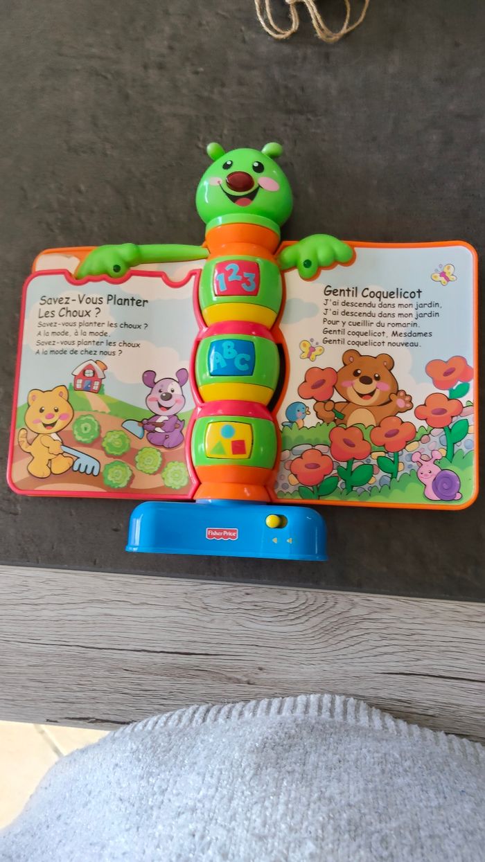 Livre d'éveil rigolotronique comptine - photo numéro 5