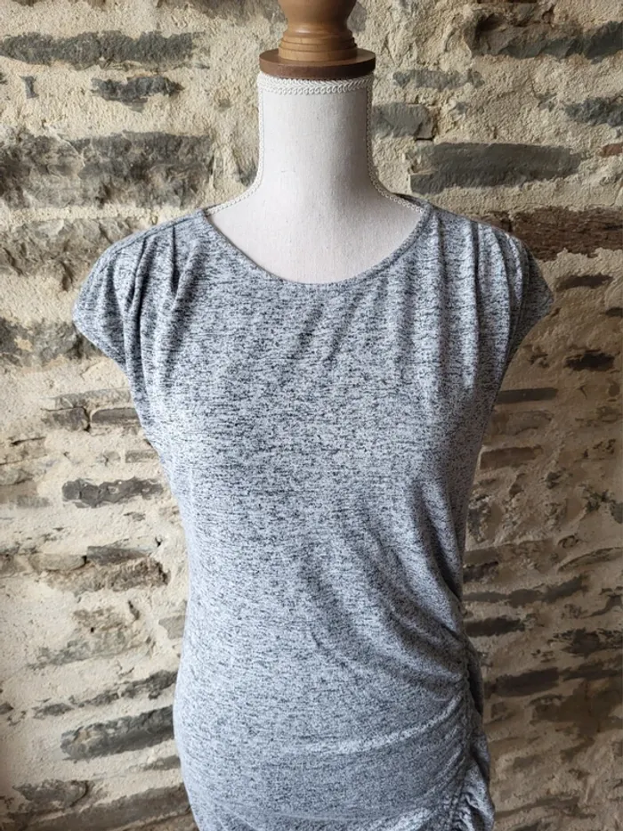 Robe moulante grise chinée Gibsonlook Taille M ou 38 - photo numéro 2