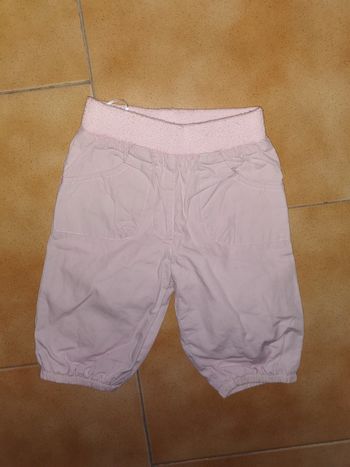 Pantalon rose clair 3mois