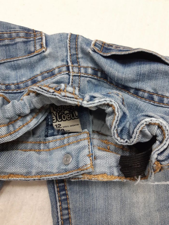 Tenue pull et pantalon jean 12 mois - photo numéro 6