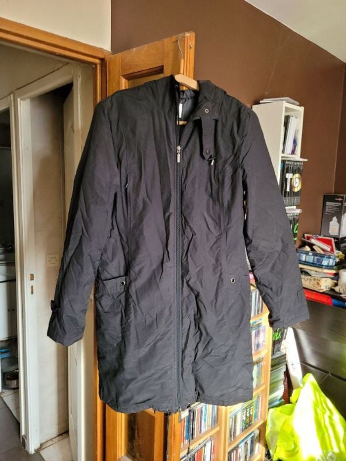Manteau à capuche taille 38 camaieu