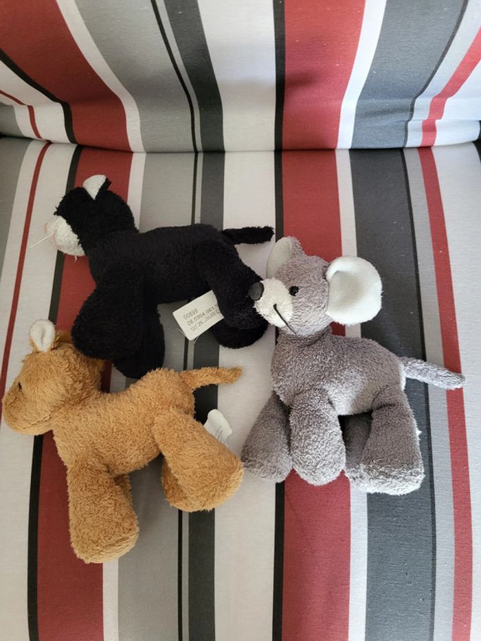 Lot 3 peluches animaux - photo numéro 4