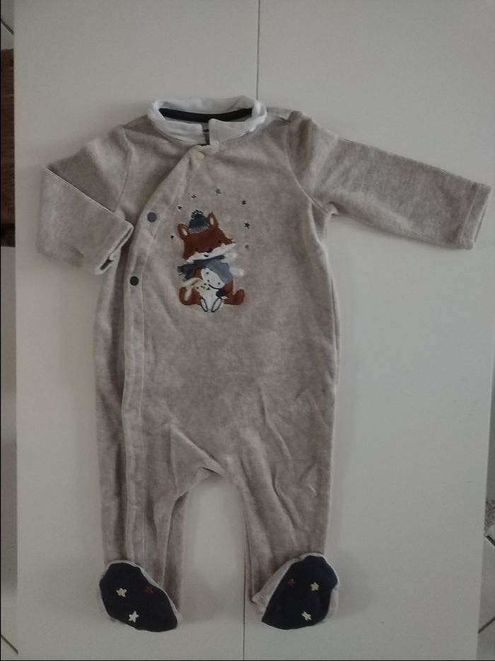 Pyjama Sergent Major bébé garçon 9 mois - photo numéro 2