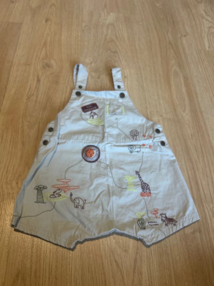 Salopette short DPAM 24 mois