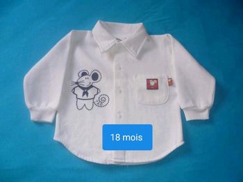 Chemise CHAUDE 18 mois avec des souris