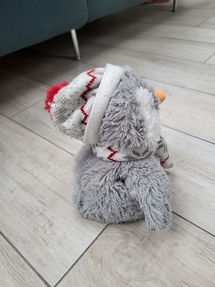 Peluche pingouin bouillotte - photo numéro 4