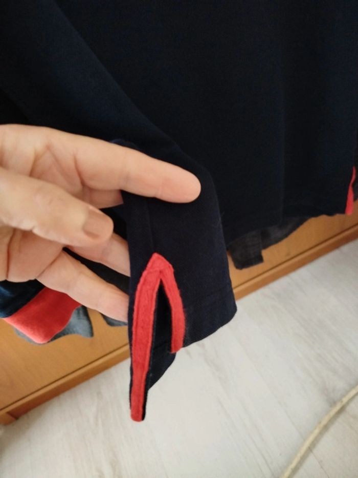 Polo rouge et marine Tour de Belle-Île taille S - photo numéro 9