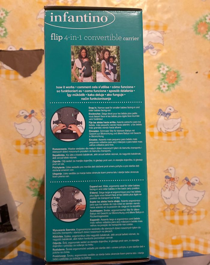 Porte bébé neuf - photo numéro 3