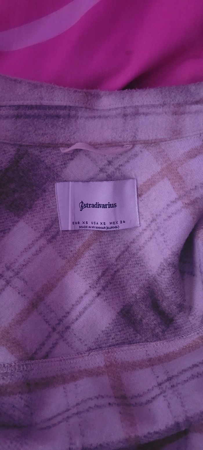 Veste chemise à carreaux - photo numéro 4