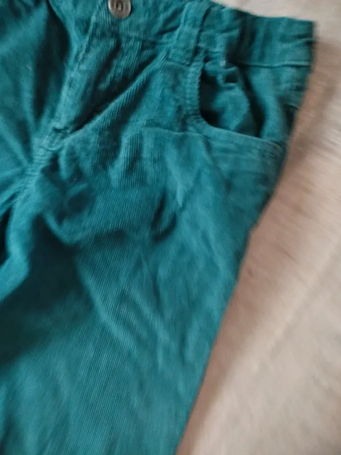 Pantalon velours 10 ans - photo numéro 2