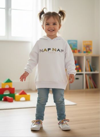 Pull NAFNAF fille taille 4 ans neuf
