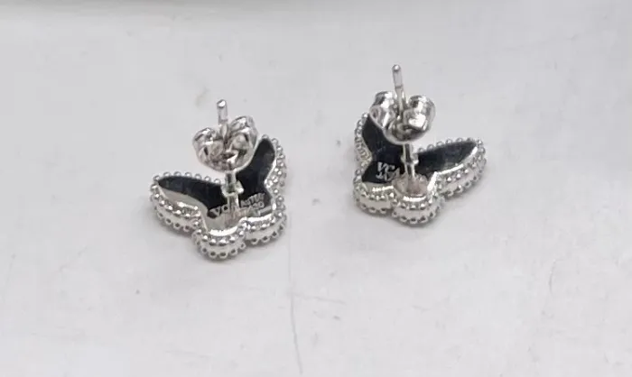 Parure pour femme argenté motif papillon 🦋 - photo numéro 4