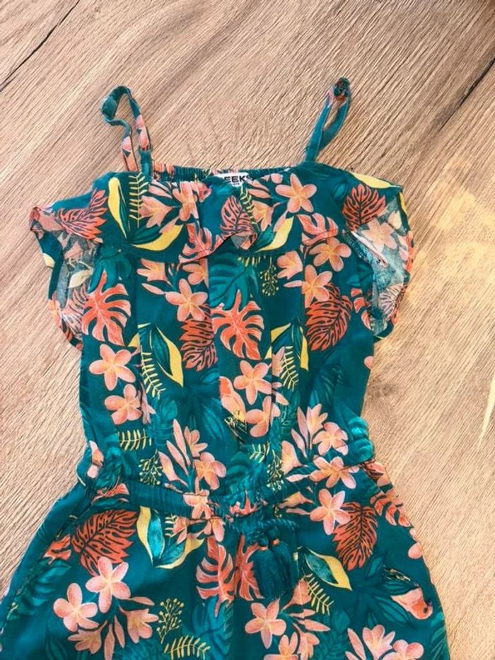 Combinaison fluide pantalon fleuri creeks 5 ans - photo numéro 2