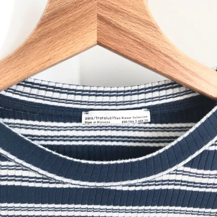 Crop top à rayures - photo numéro 2