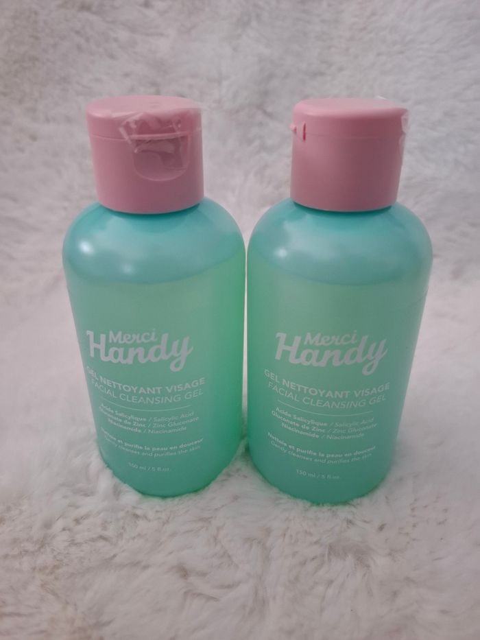 Merci Handy Lot de 2 gels nettoyant visage