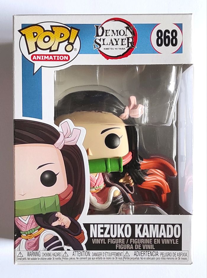 Funko POP Nezuko Kamado 868 - Demon Slayer - Figurine Vinyle