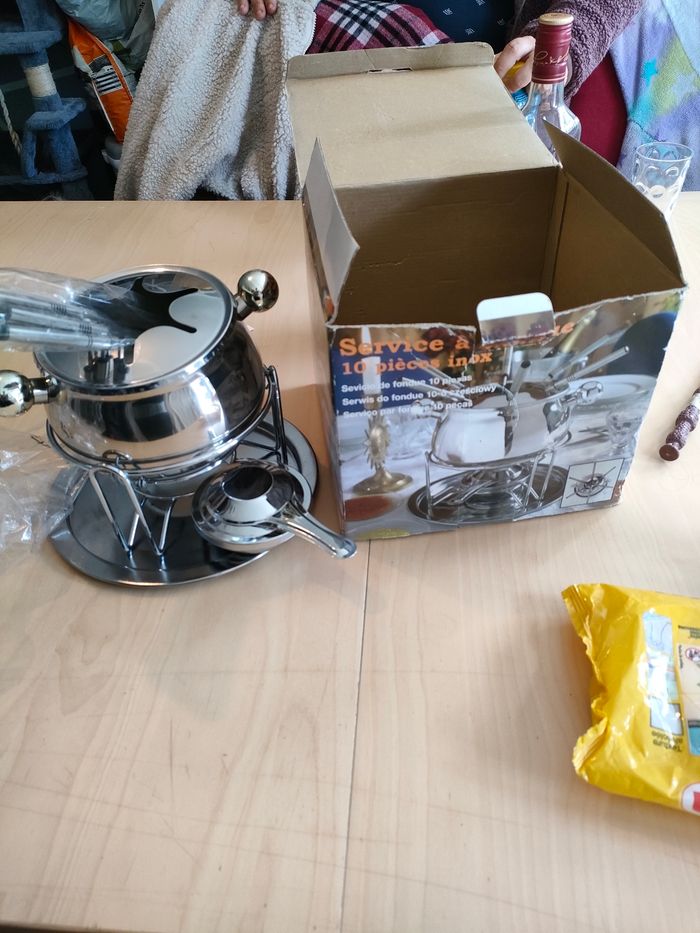 Vente service à fondue - photo numéro 2