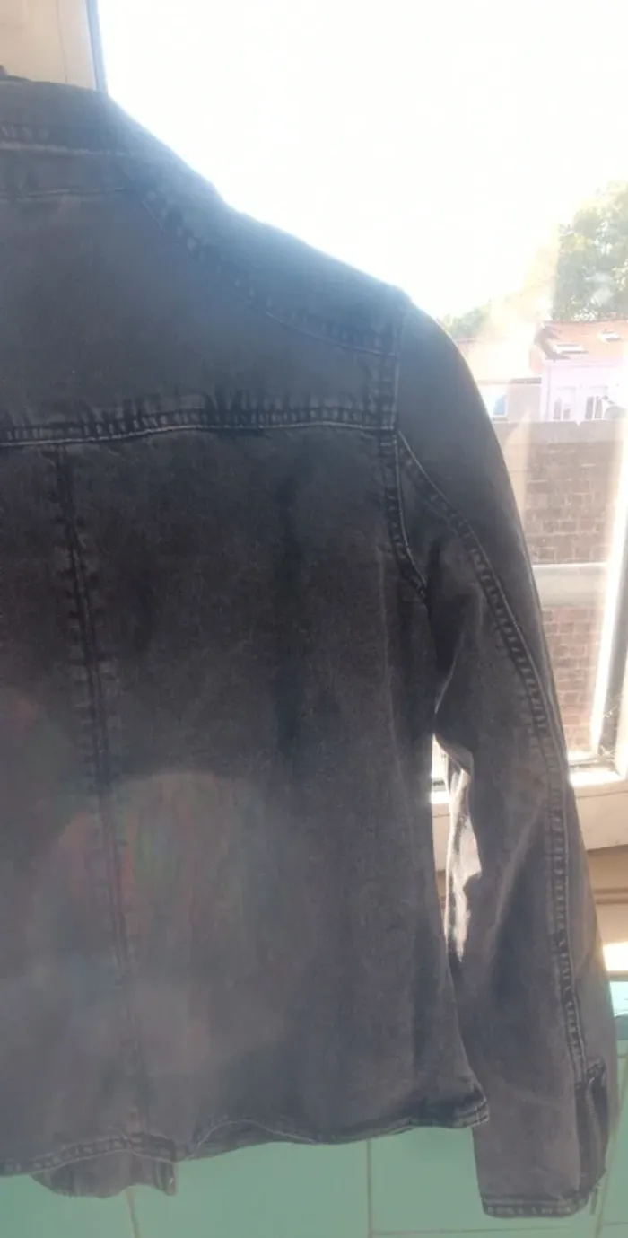 Veste jean gris foncé Esprit - photo numéro 6