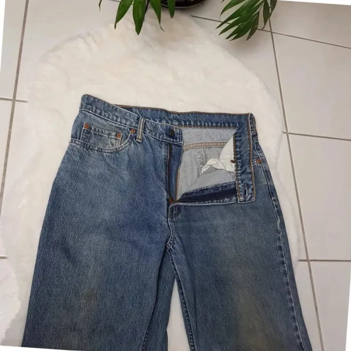 Jean Levi's 505 Vintage Bleu - photo numéro 4