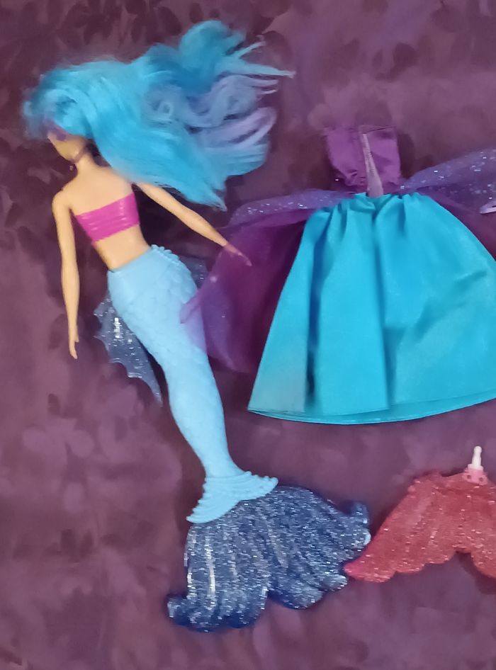 Lot barbie sirène - photo numéro 3