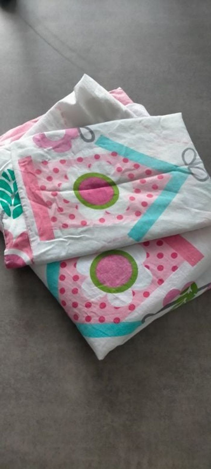 Lot de2 parure de lit pour fille