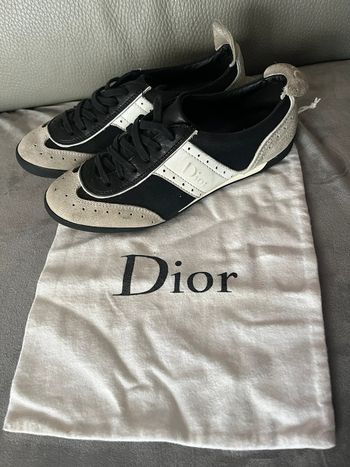 Baskets cuir Dior