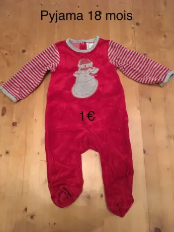 Pyjama 18 mois