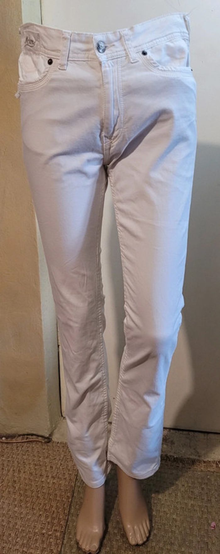 Jean blanc MC LEM Anastasia