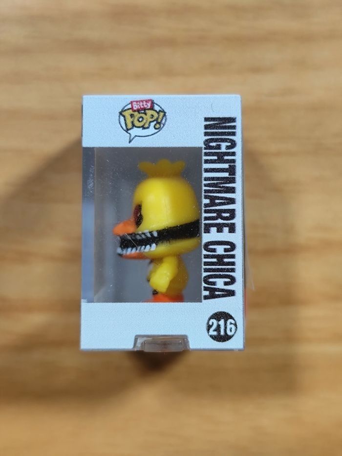Lot De 3 Bitty Pop! FNAF - Chica 108 / Nightmare Chica 216 / Baby 226 - photo numéro 6