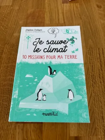 Livre enfant Je sauve le climat