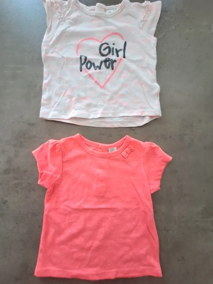 Lots Tee-shirt 6 Mois