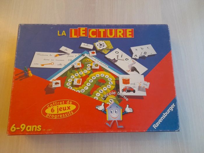 Coffret de 6 jeux la lecture