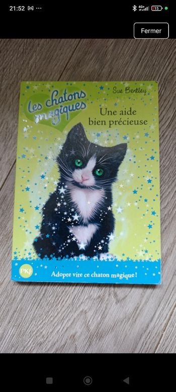 Lot romans animaux magiques