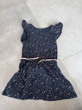Robe 4 ans Kiabi motif cœur 