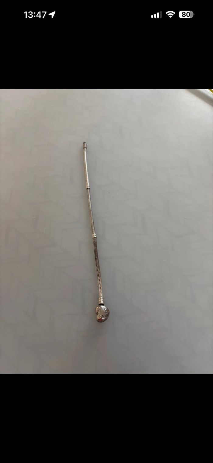 Bracelet Pandora argenter taille 19 cm - photo numéro 4
