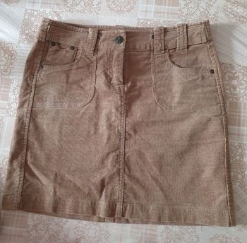 Jupe velours marque Camaïeu taille 36