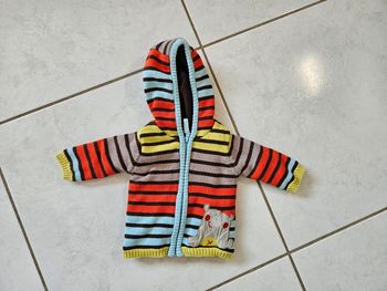 Veste zippée chaud bébé garçon 1 mois Orchestra BBG