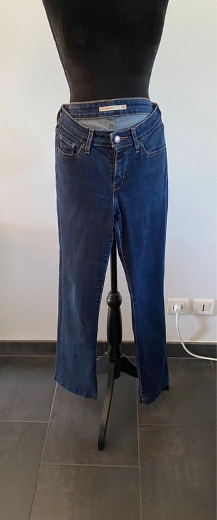 Jeans Levi's 715 Bootcut bleu marine taille 26 W 32 US soit 36 / S France