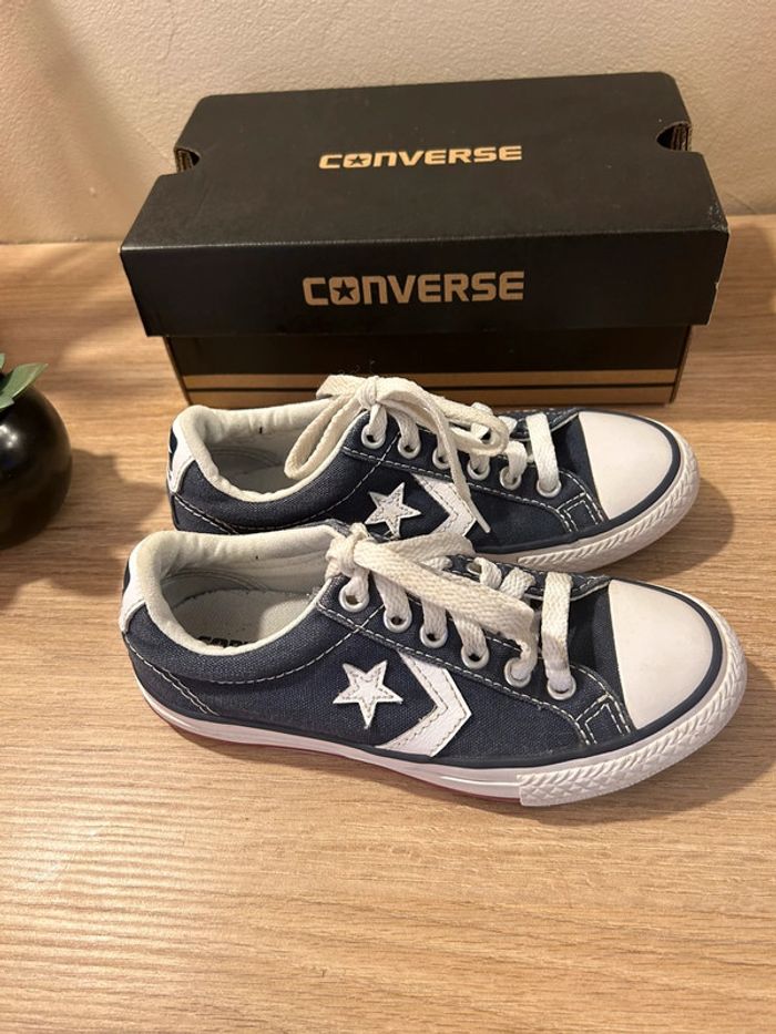 Converse bleu jean taille 30