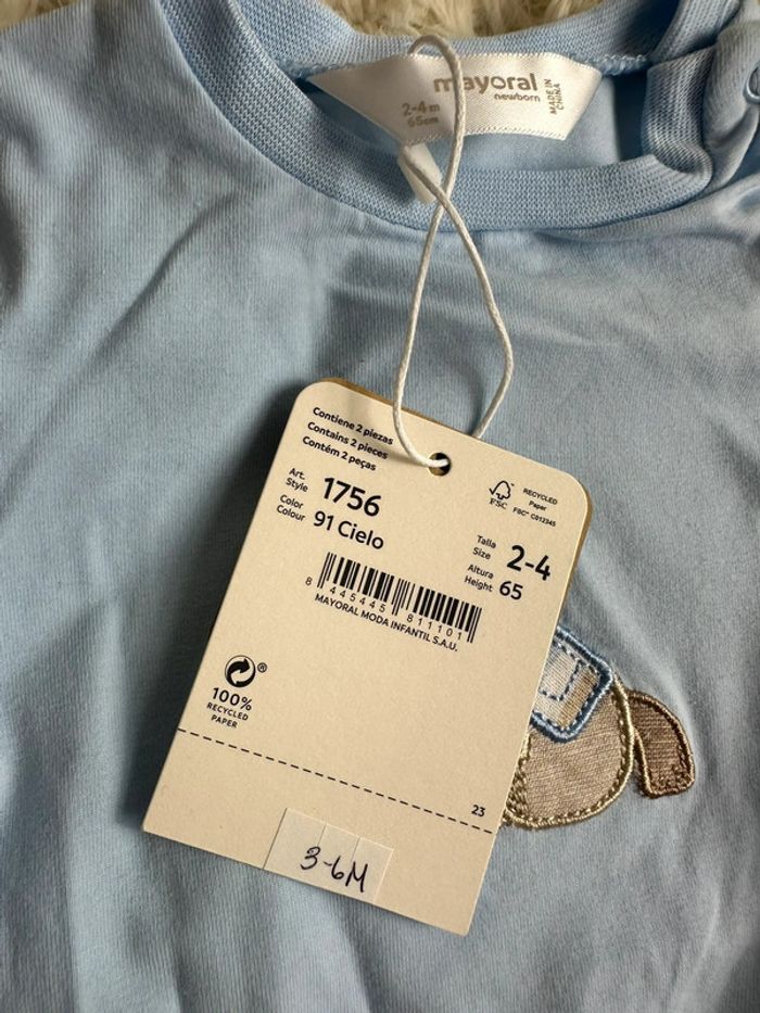 Pyjama mayoral taille 2-4 mois - photo numéro 4