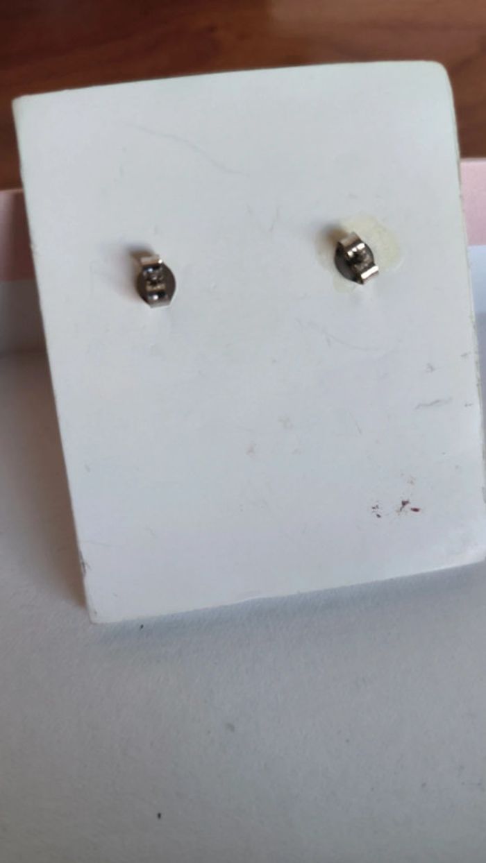 Boucles d'oreille puce David Bowie artisanales - photo numéro 4