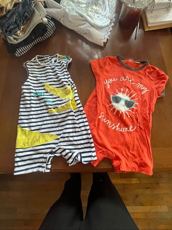 Lot de 2 barboteuses 23/24 mois