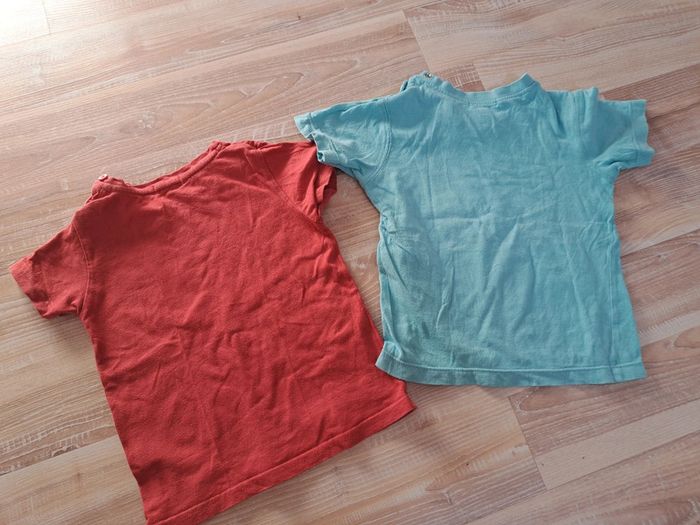 Lot de 2 T-shirt manches courtes In extenso 94 cm - photo numéro 2