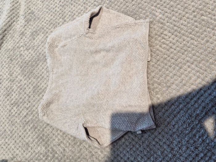 Gilet gris clair Obaibi 12 mois - photo numéro 4